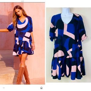 Mister Zimi Rosa Mini Dress, Agave, Size 6 AUS, 2 US